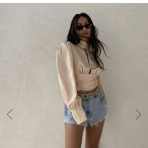 NWOT Rumours Golden Sands Top